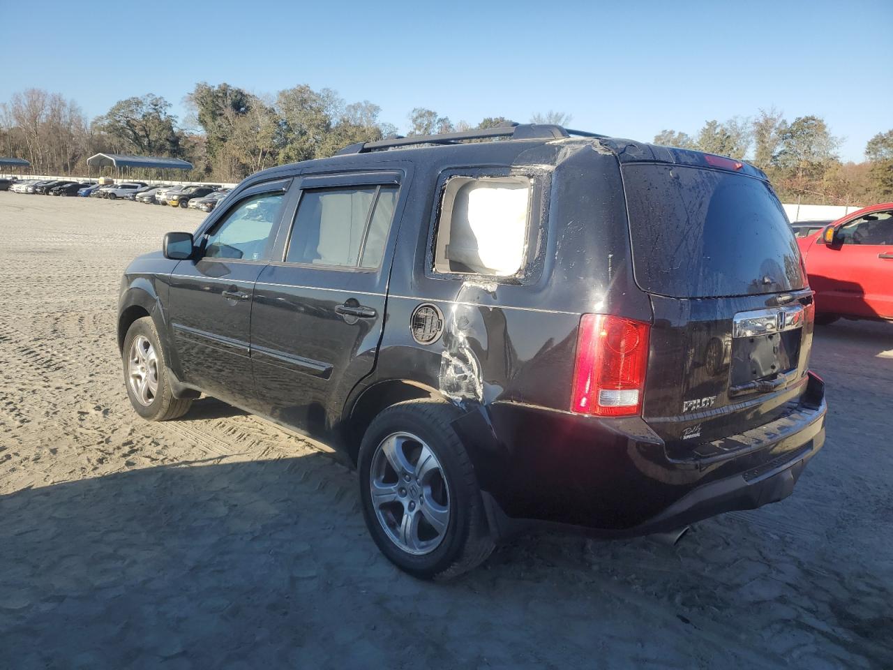 Image 2 of 2012 HONDA PILOT EXL 2012 with VIN 5FNYF4H56CB001779