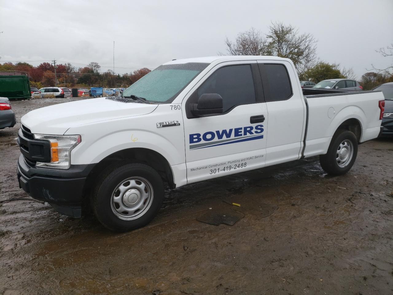 Image 1 of 2018 FORD F150 SUPER CAB 2018 with VIN 1FTEX1CBXJFE60561
