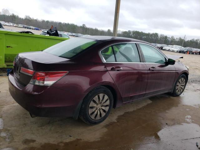Image 3 of 2012 HONDA ACCORD LX 2012 with VIN 1HGCP2F32CA160046