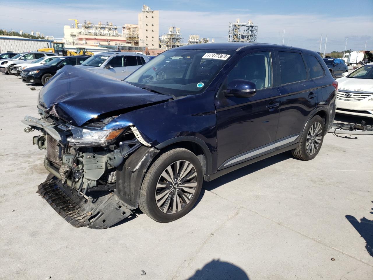 Image 1 of 2019 MITSUBISHI OUTLANDER SE 2019 with VIN JA4AD3A39KZ018217
