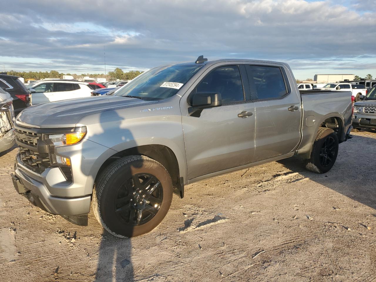 Image 1 of 2023 CHEVROLET SILVERADO C1500 CUSTOM 2023 with VIN 3GCPABEK9PG236301