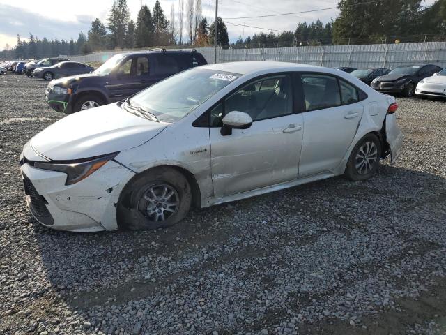 Image 1 of 2021 TOYOTA COROLLA LE 2021 with VIN JTDEAMDE2MJ002008