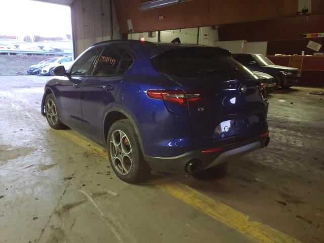 Image 2 of 2022 ALFA ROMEO STELVIO TI 2022 with VIN ZASPAKBN2N7D42314