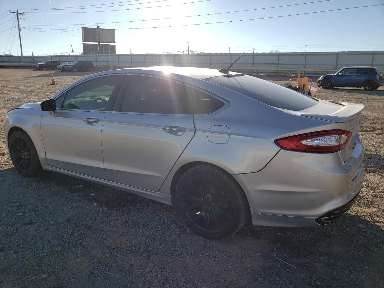 Image 2 of 2014 FORD FUSION TITANIUM 2014 with VIN 3FA6P0K98ER301176
