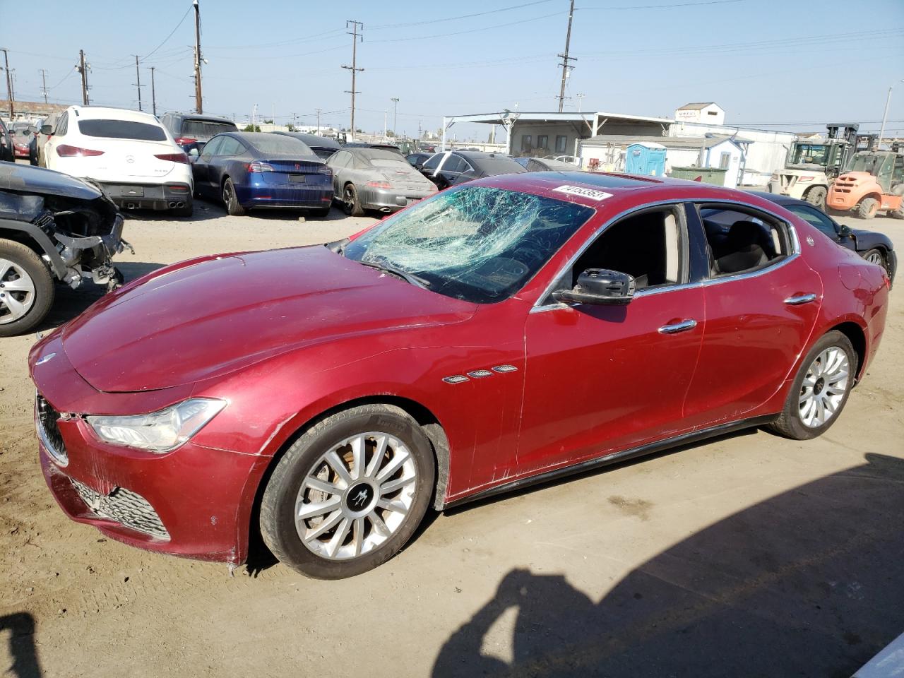 Image 1 of Maserati Ghibli 2016 with VIN ZAM57XSA5G1164151