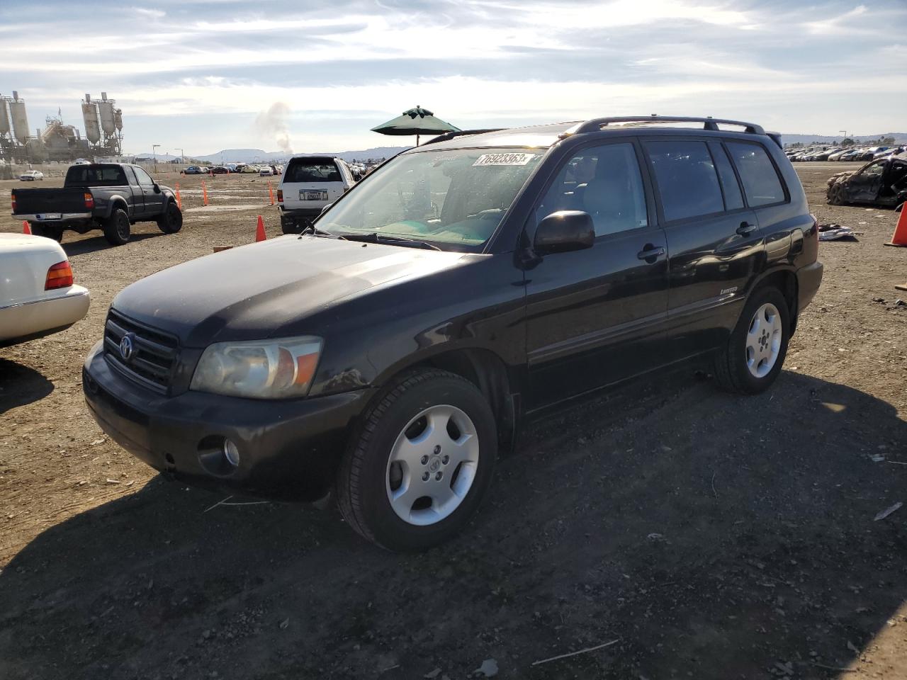 Image 1 of 2006 TOYOTA HIGHLANDER LIMITED 2006 with VIN JTEDP21A660114959