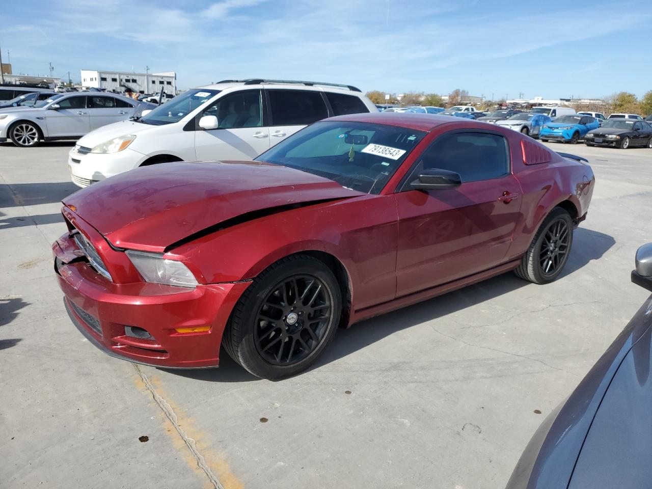 Obraz 1 z 2014 FORD MUSTANG  2014 z VIN 1ZVBP8AM3E5235374