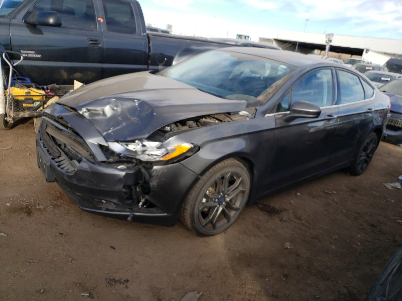 Image 1 of 2018 FORD FUSION SE 2018 with VIN 3FA6P0HD5JR285069