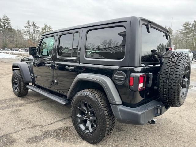 Image 3 of 2020 JEEP WRANGLER UNLIMITED SPORT 2020 with VIN 1C4HJXDG6LW163642