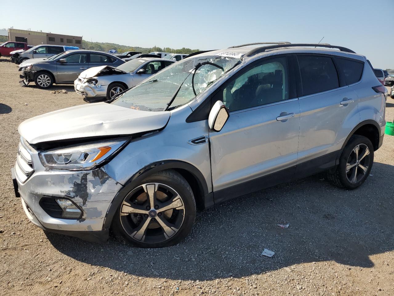 Image 1 of 2017 FORD ESCAPE SE 2017 with VIN 1FMCU9G91HUB89719