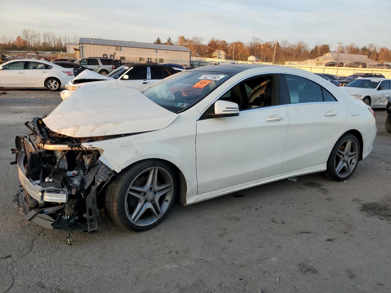 Image 1 of 2014 MERCEDES-BENZ CLA 250 2014 with VIN WDDSJ4EB5EN029548