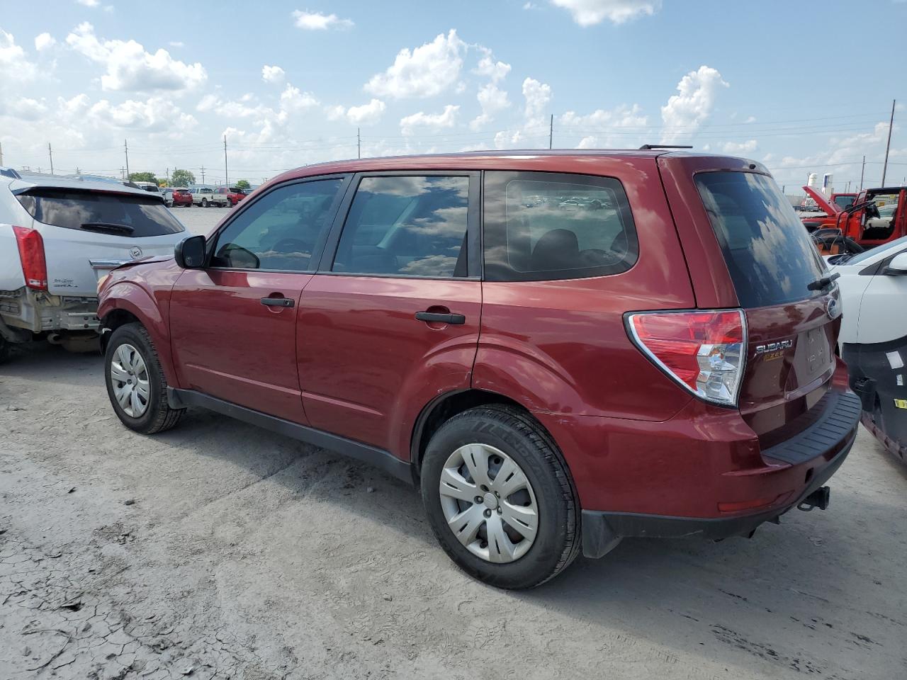 Image 2 of 2009 SUBARU FORESTER 2.5X 2009 with VIN JF2SH61689H707435