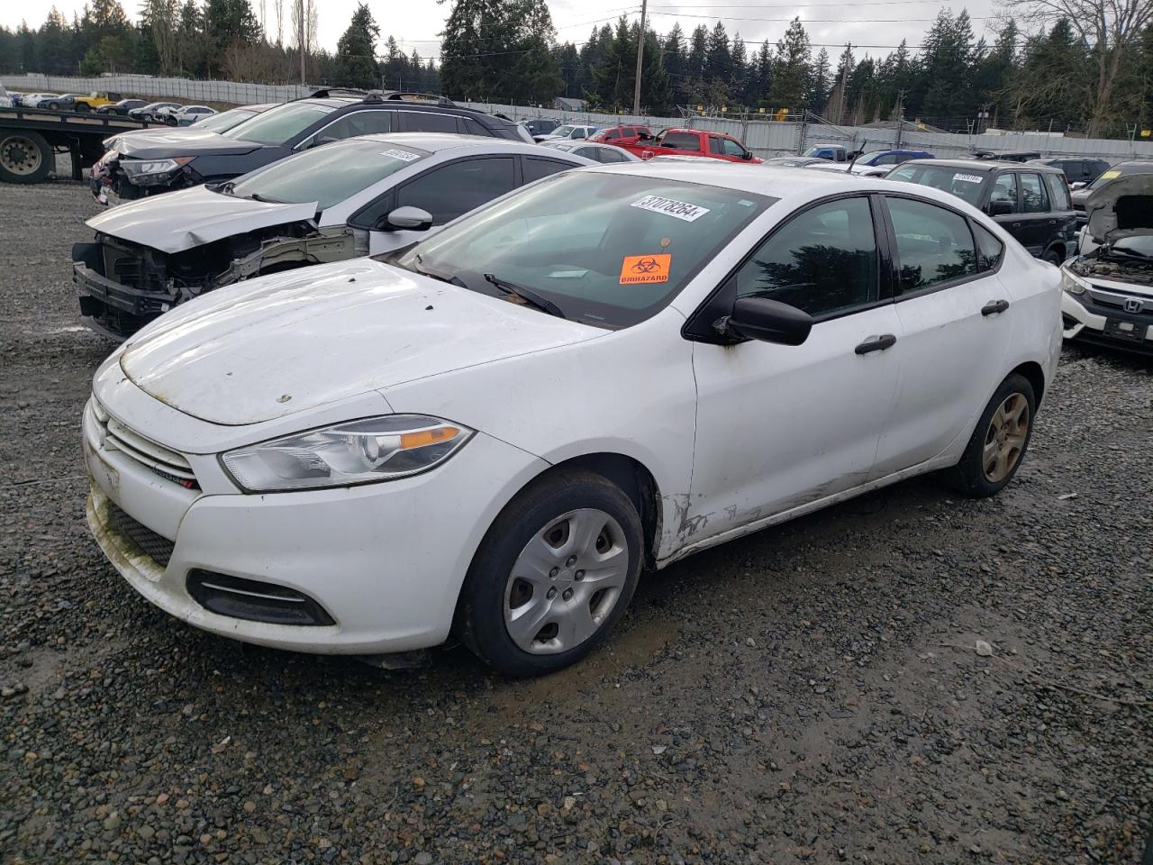 Obraz 1 z 2013 DODGE DART SE 2013 z VIN 1C3CDFAA4DD319769