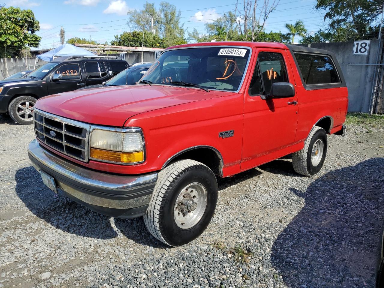 Изображение 1992 FORD BRONCO U100 1992