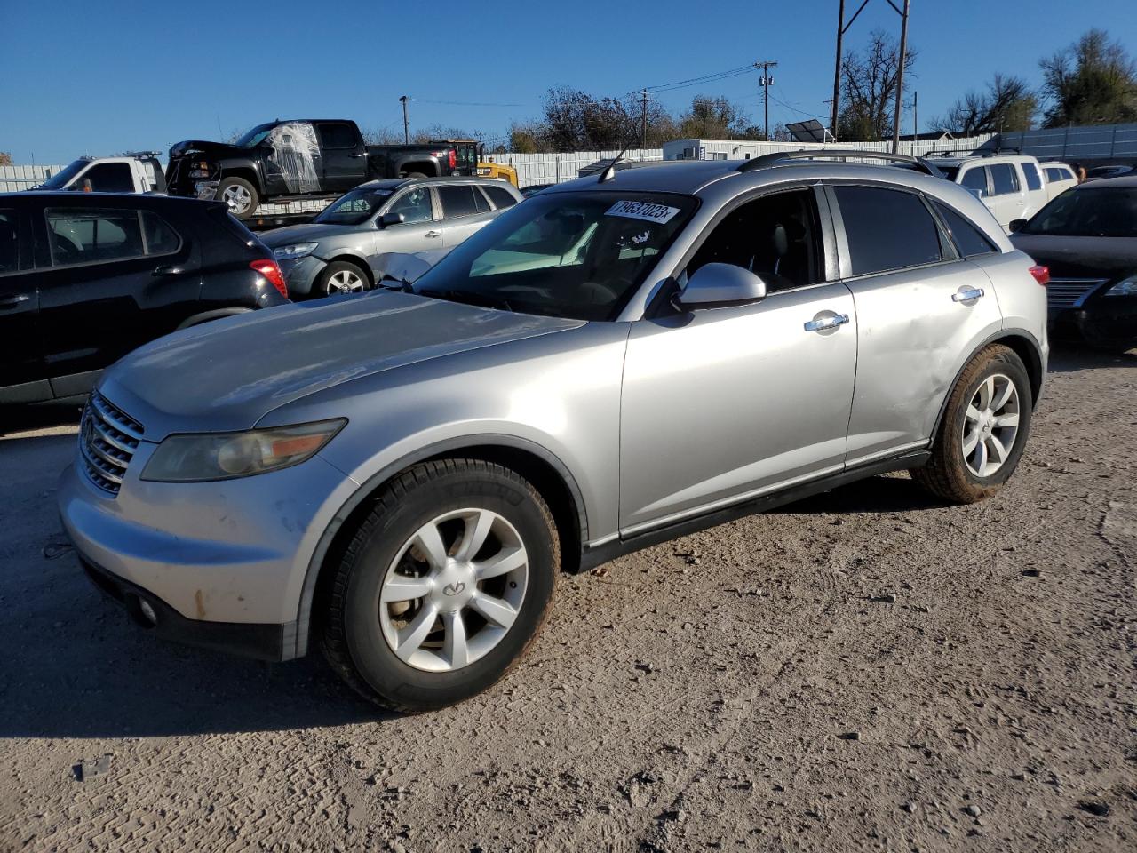 Image 1 of 2003 INFINITI FX35  2003 with VIN JNRAS08U83X000037