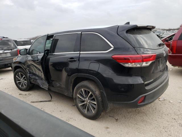 Image 2 of 2019 TOYOTA HIGHLANDER SE 2019 with VIN 5TDKZRFH1KS566460