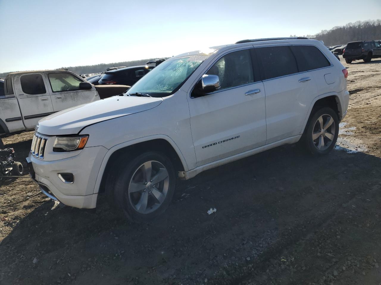Изображение 1 2014 JEEP GRAND CHEROKEE OVERLAND 2014 с VIN 1C4RJFCG4EC279314