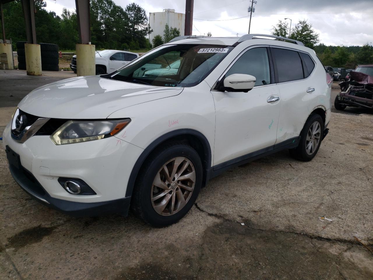 Изображение 1 2014 NISSAN ROGUE S 2014 с VIN 5N1AT2MT9EC763874