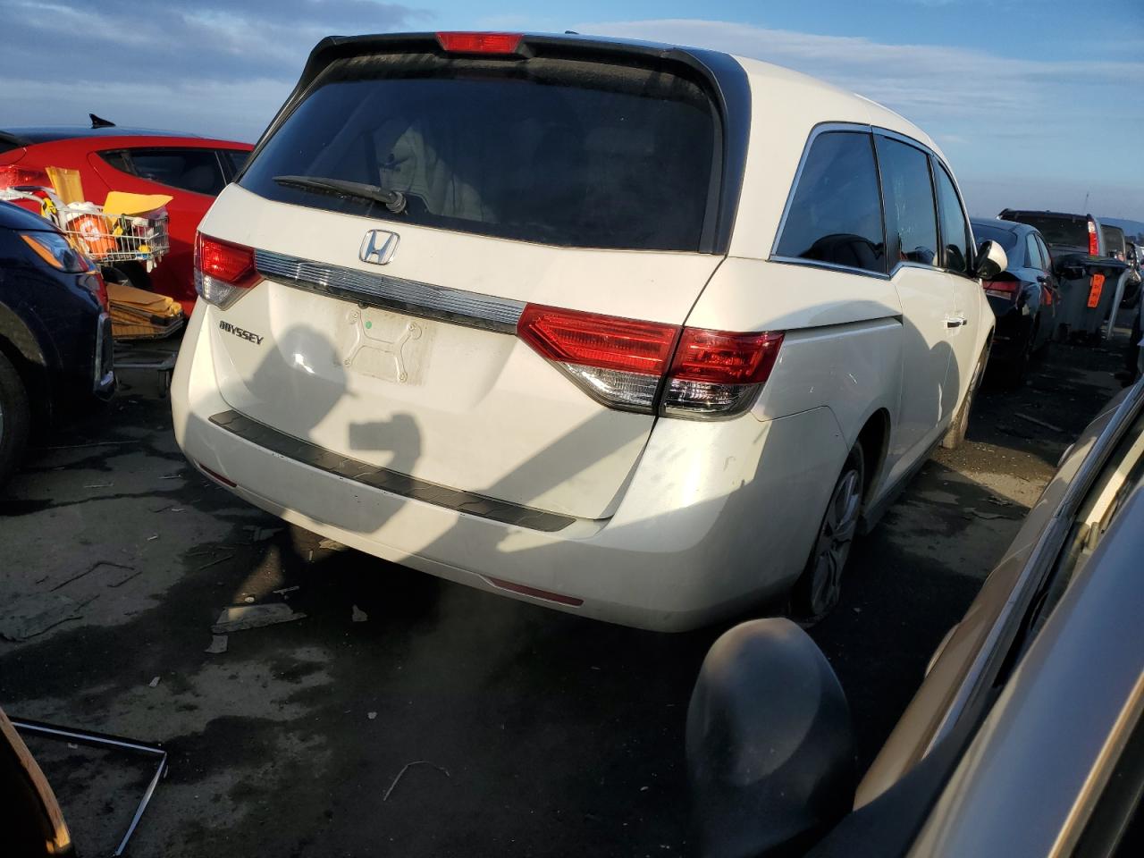 Obraz 3 z 2015 HONDA ODYSSEY EXL 2015 z VIN 5FNRL5H63FB124441