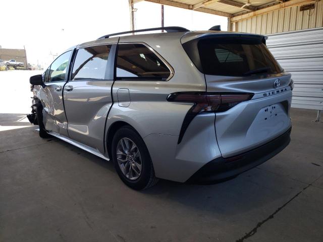 Obraz 2 z 2024 TOYOTA SIENNA XLE 2024 z VIN 5TDYRKEC6RS193501