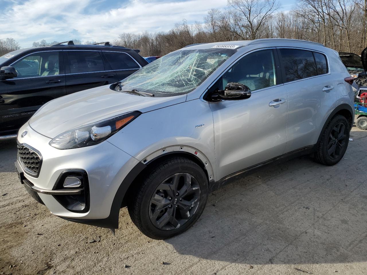 Image 1 of 2020 KIA SPORTAGE S 2020 with VIN KNDP6CAC8L7647815