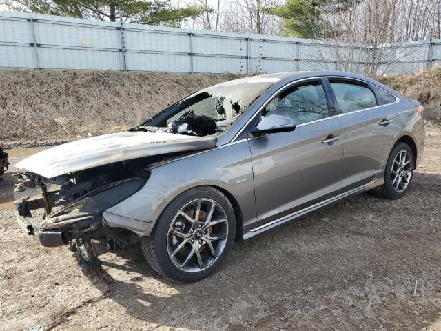 Image 1 of 2018 HYUNDAI SONATA SPORT 2018 with VIN 5NPE34AB3JH694479
