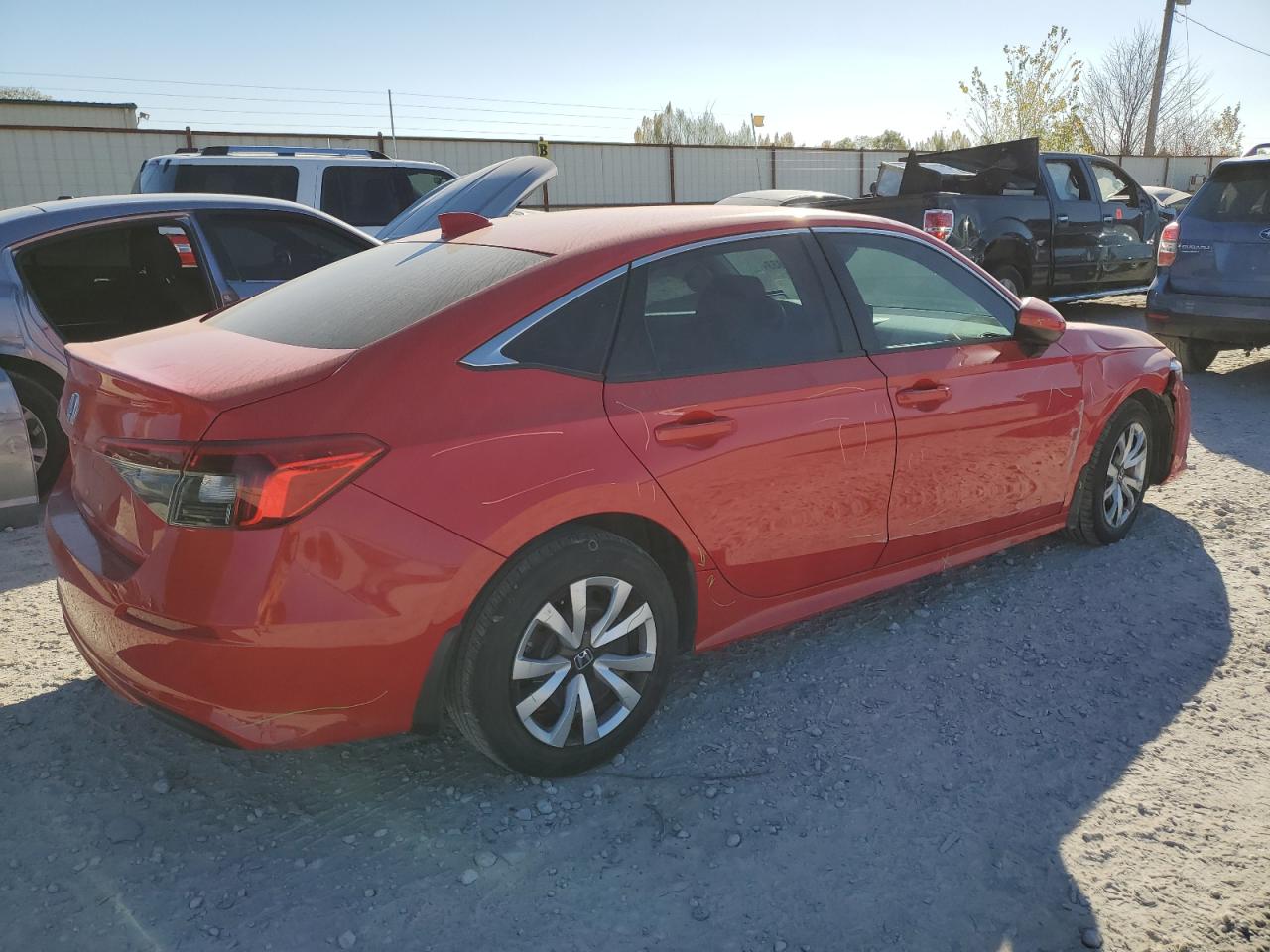 Obraz 3 z 2022 HONDA CIVIC LX 2022 z VIN 2HGFE2F2XNH523501