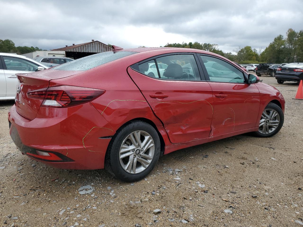 Image 3 of 2020 HYUNDAI ELANTRA SEL 2020 with VIN KMHD84LF2LU948894