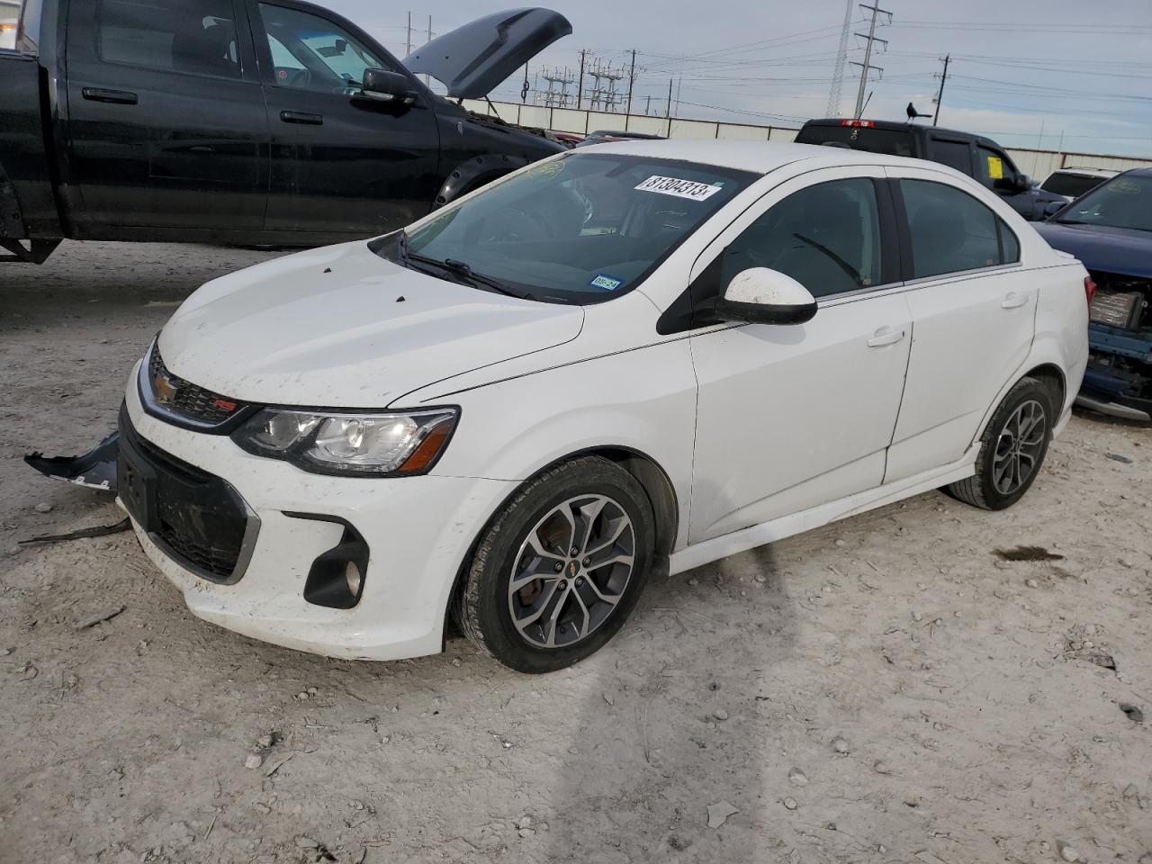 Image 1 of 2017 CHEVROLET SONIC LT 2017 with VIN 1G1JD5SG8H4169065