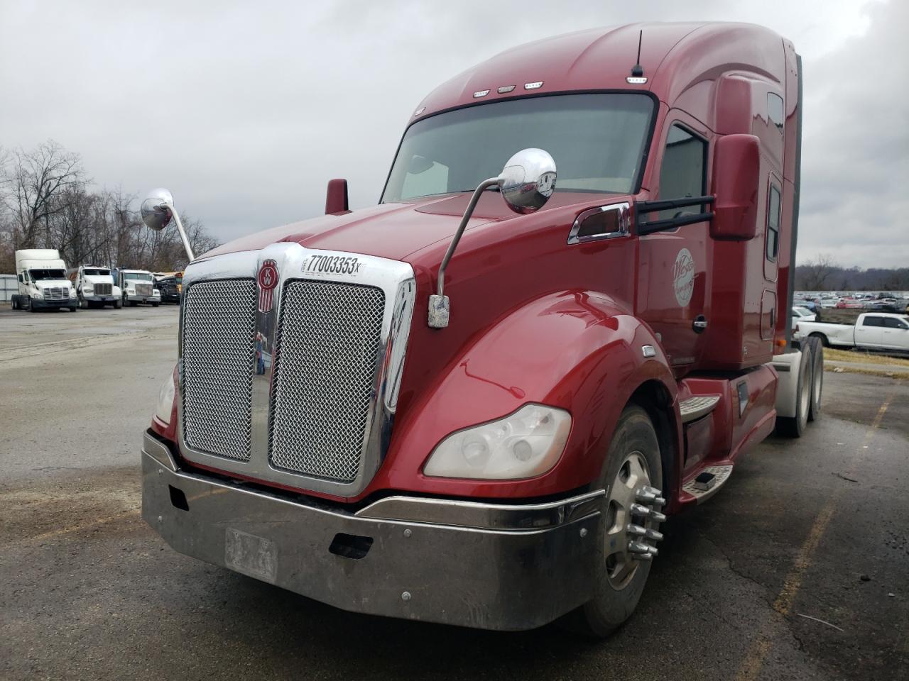 Image 2 of 2014 KENWORTH CONSTRUCTION T680 2014 with VIN 1XKYD40X8EJ420090