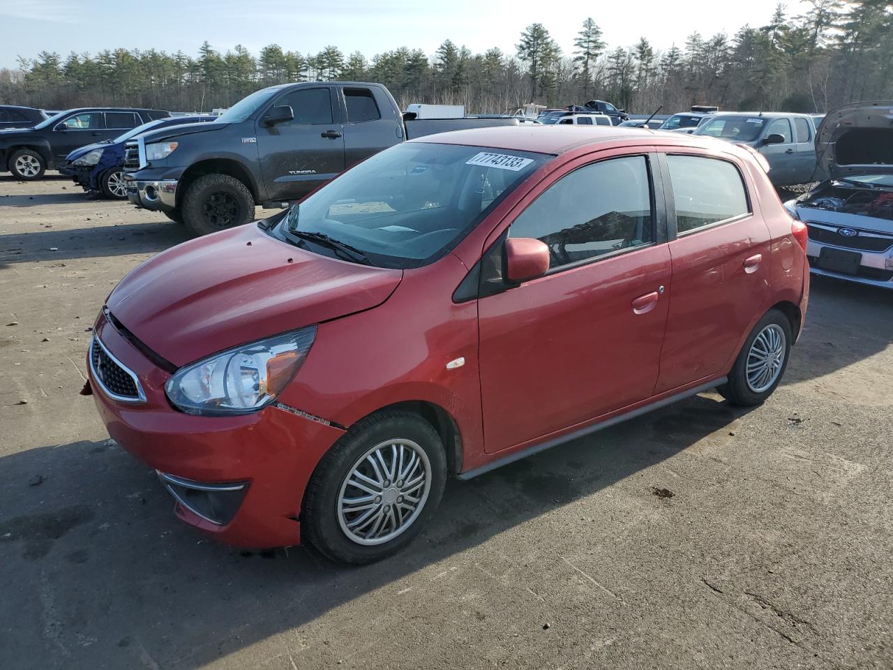 Изображение 1 2017 MITSUBISHI MIRAGE ES 2017 с VIN ML32A3HJ5HH006672