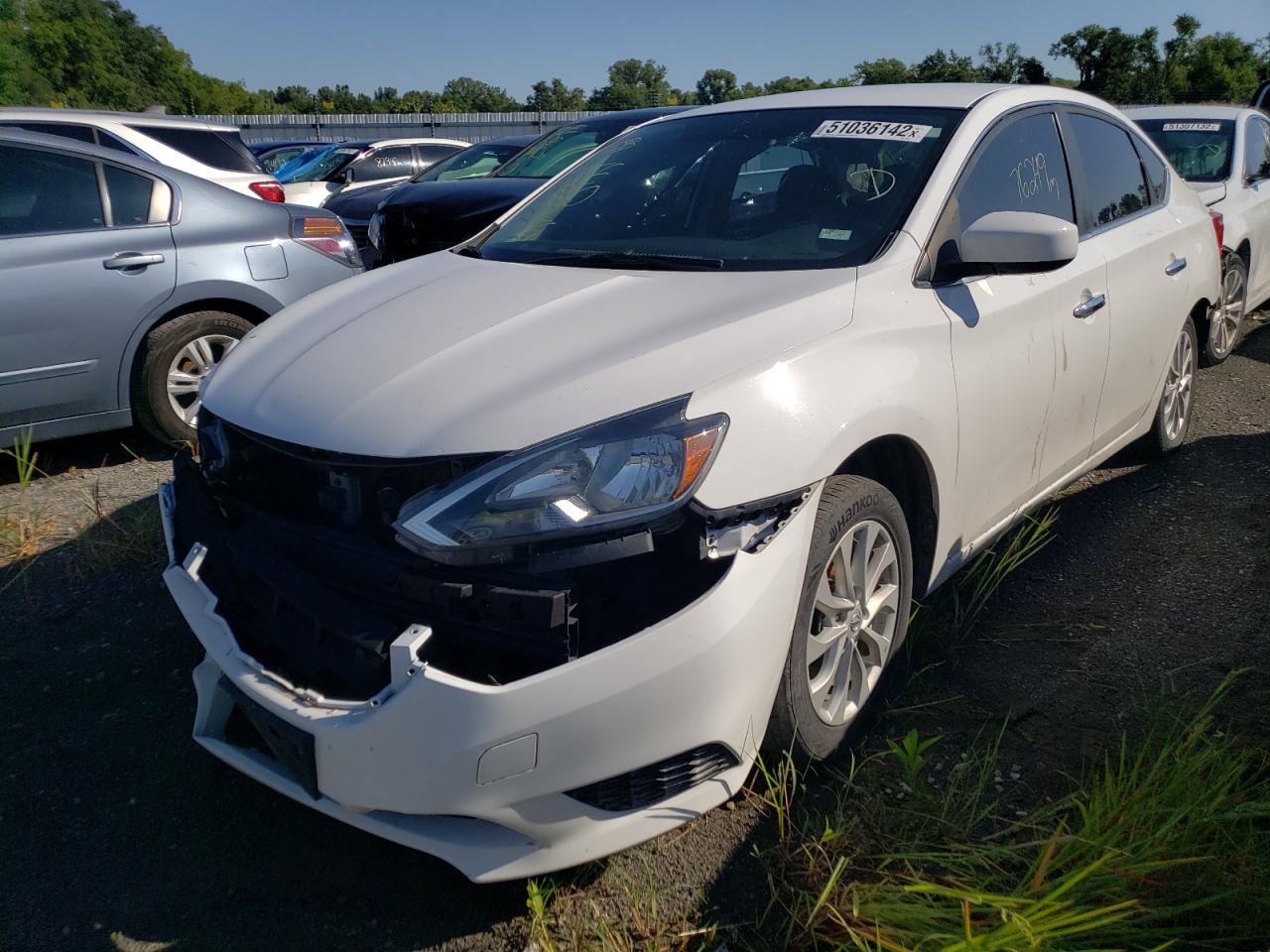 Obraz 2 z 2019 NISSAN SENTRA S 2019 z VIN 3N1AB7APXKY282601