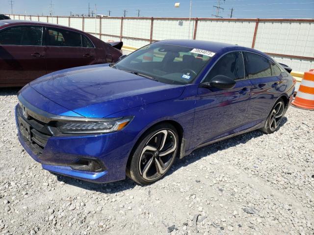 Изображение 1 2021 HONDA ACCORD SPORT 2021 с VIN 1HGCV1F36MA101163
