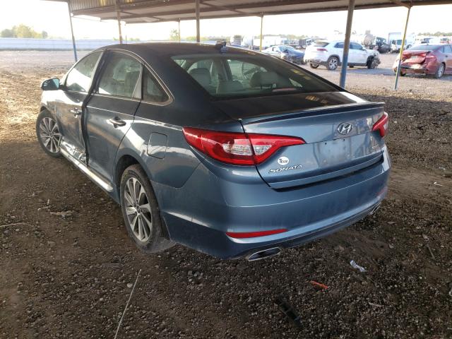 Изображение 3 2017 HYUNDAI SONATA SPORT 2017 с VIN 5NPE34AF4HH436632