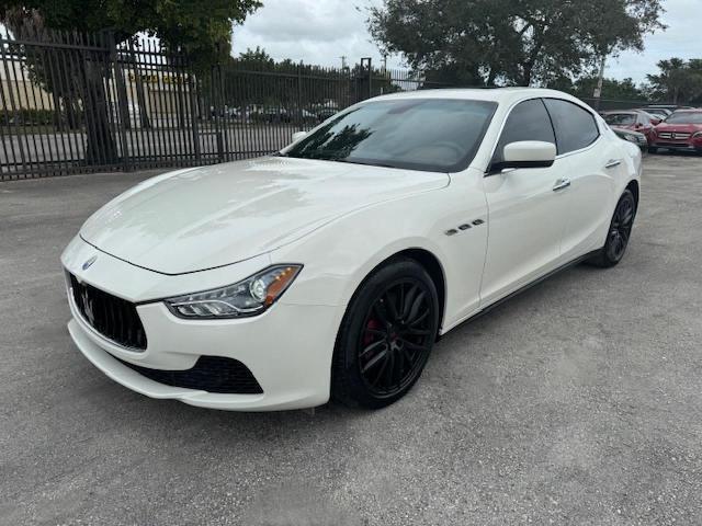 Image 1 of 2016 MASERATI GHIBLI  2016 with VIN ZAM57XSA5G1181032