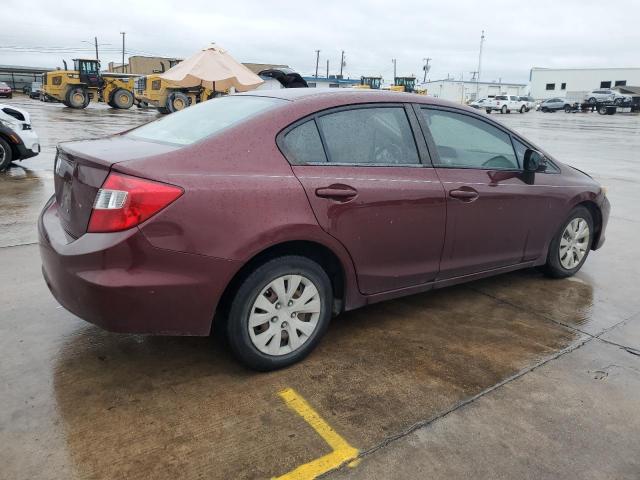 Image 3 of 2012 HONDA CIVIC LX 2012 with VIN JHMFB2F53CS001234