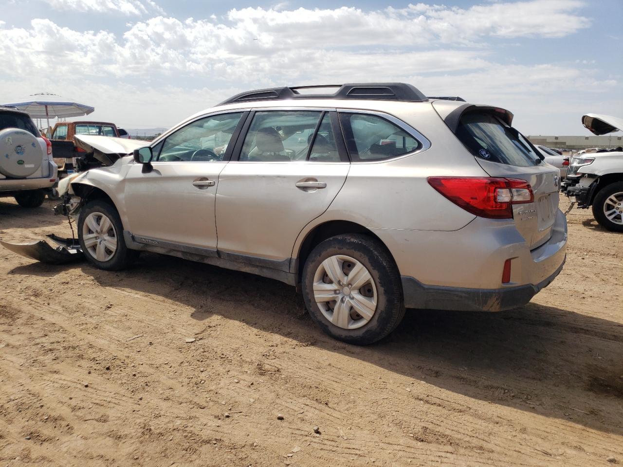 Image 2 of 2016 SUBARU OUTBACK 2.5I 2016 with VIN 4S4BSBAC7G3317589