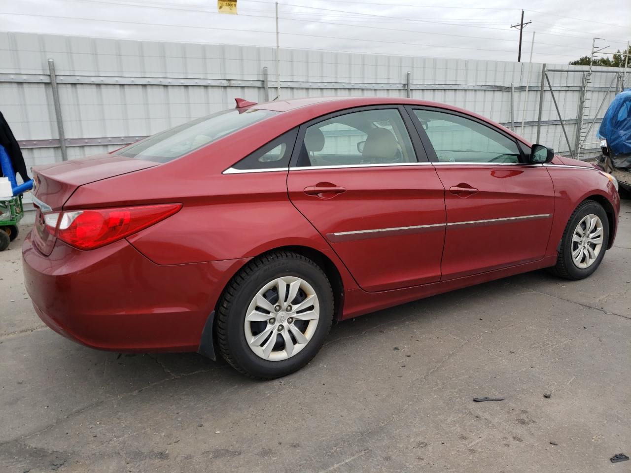 Изображение 3 2012 HYUNDAI SONATA GLS 2012 с VIN 5NPEB4AC8CH486015