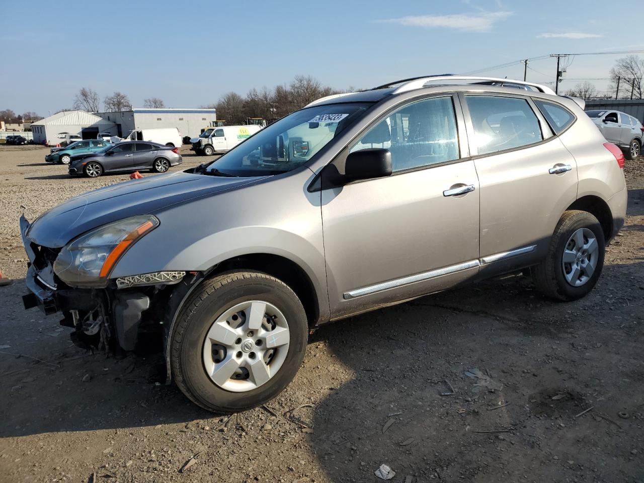 Image 1 of 2014 NISSAN ROGUE SELECT S 2014 with VIN JN8AS5MV4EW702526