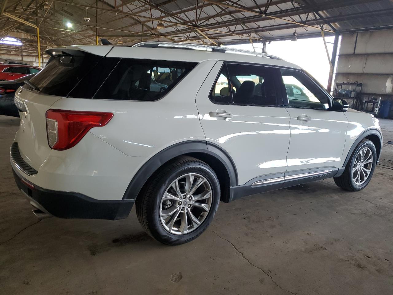 Image 3 of 2022 FORD EXPLORER LIMITED 2022 with VIN 1FMSK7FH5NGB06091