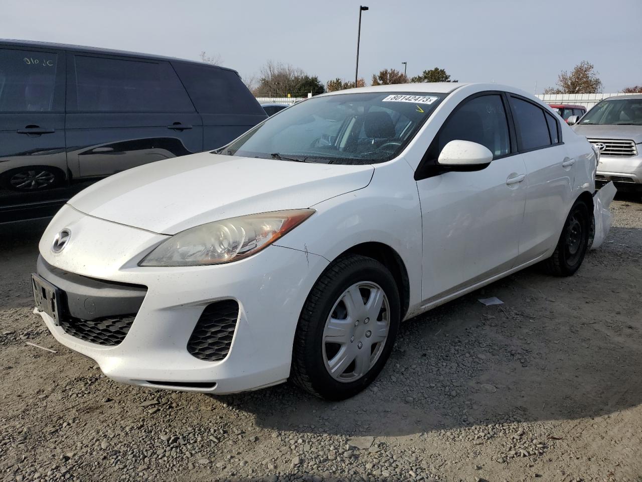 Image 1 of 2012 MAZDA 3 I 2012 with VIN JM1BL1UG0C1597937
