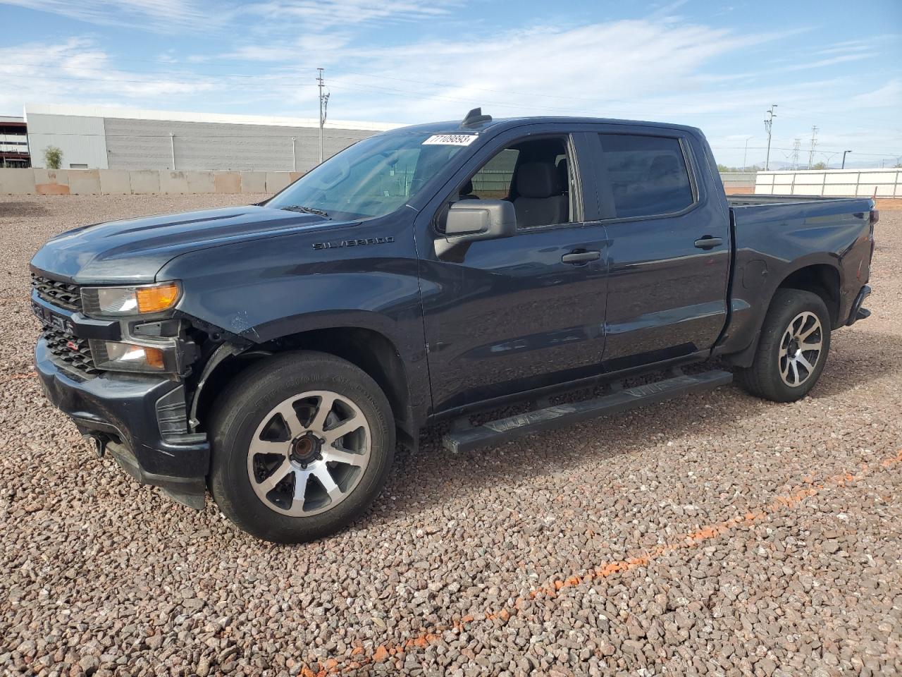 Image 1 of 2020 CHEVROLET SILVERADO C1500 CUSTOM 2020 with VIN 1GCPWBEH6LZ256571
