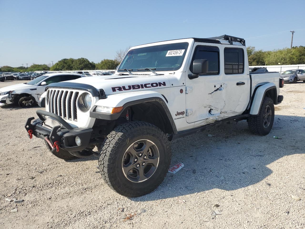 Image 1 of 2021 JEEP GLADIATOR RUBICON 2021 with VIN 1C6JJTBGXML561699
