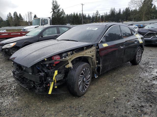 Изображение 1 2023 HYUNDAI SONATA HYBRID 2023 с VIN KMHL34JJ1PA056595