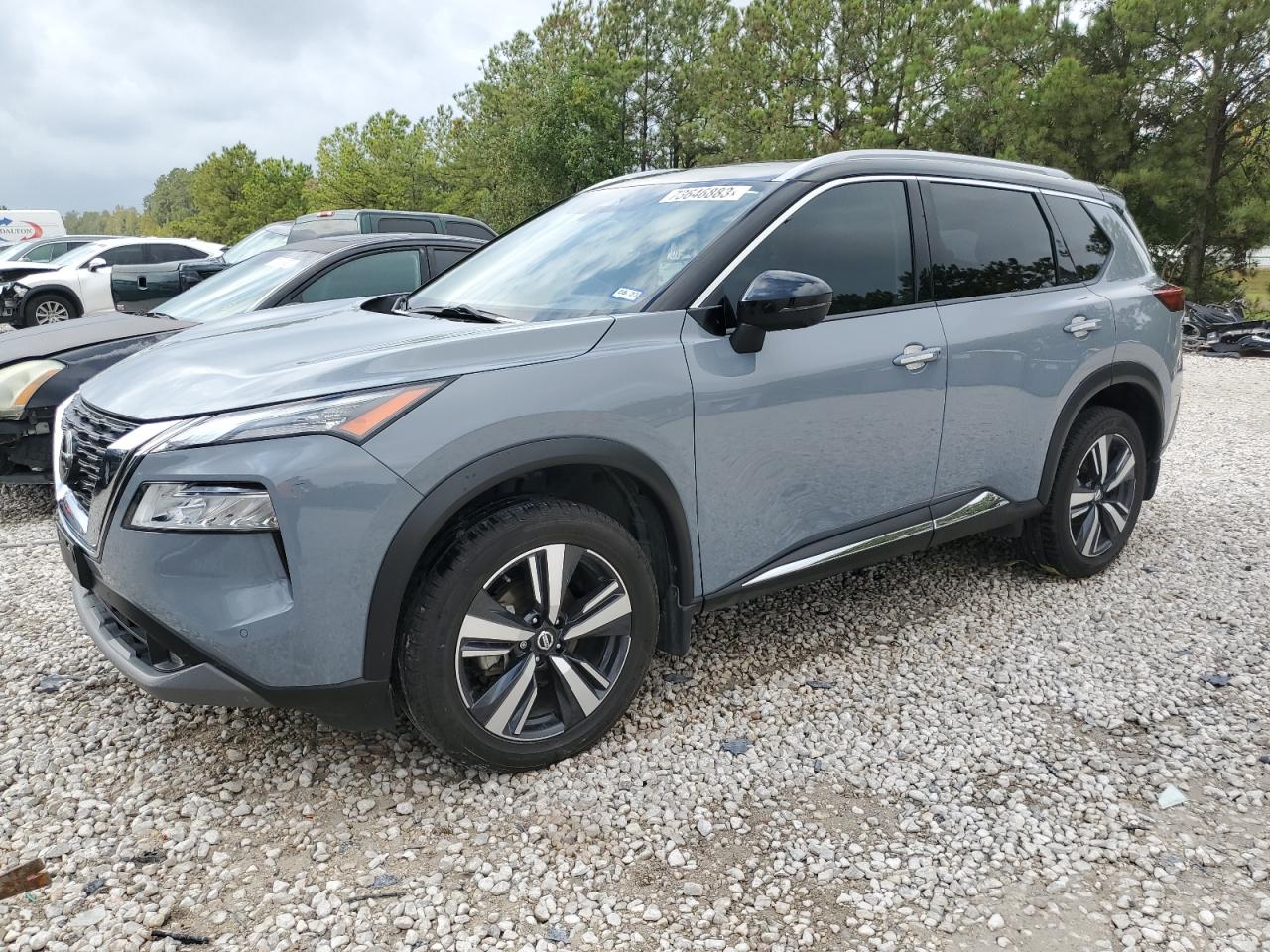 Image 1 of 2021 NISSAN ROGUE SL 2021 with VIN JN8AT3CA1MW020377