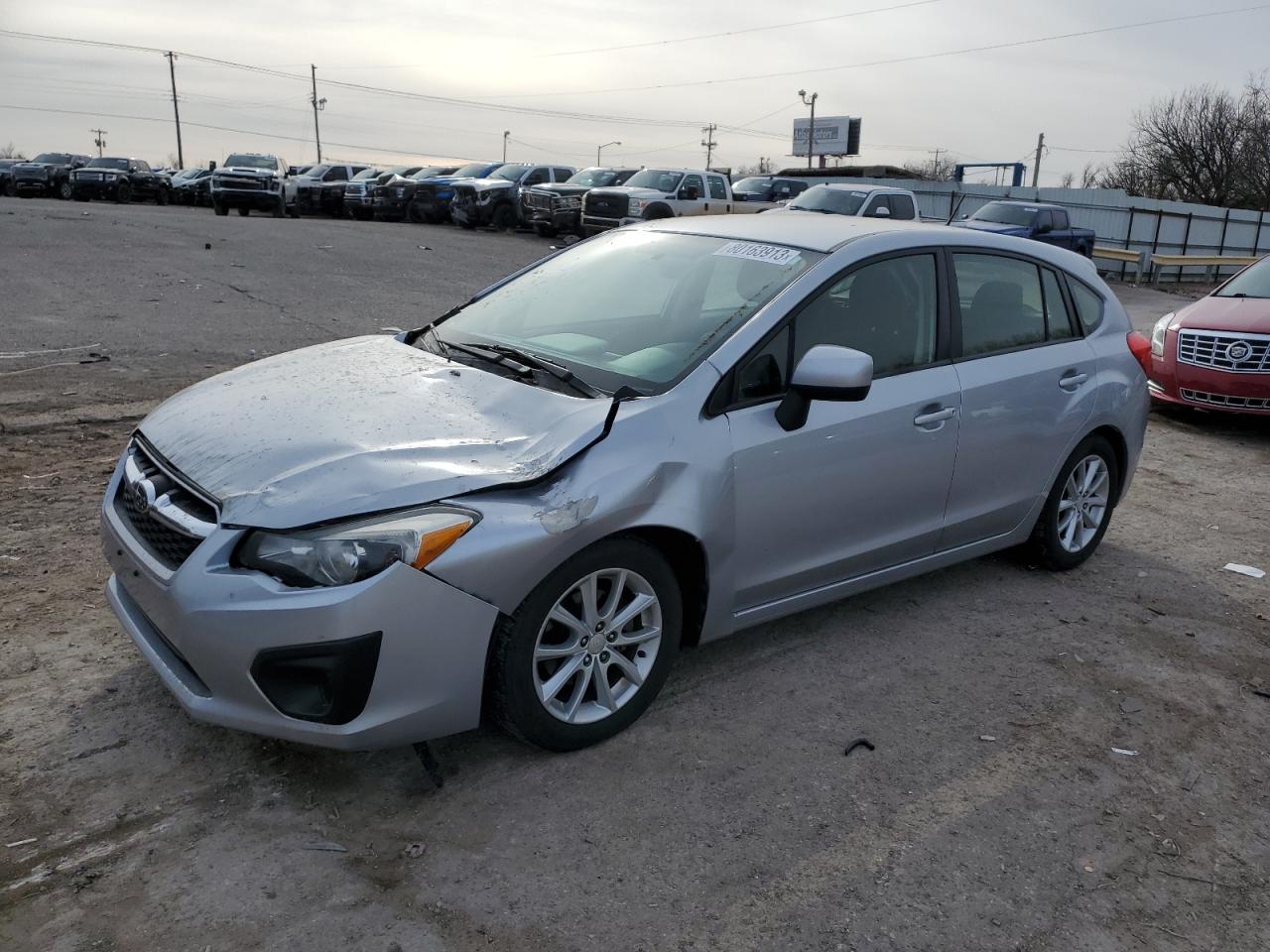 Image 1 of 2013 SUBARU IMPREZA PREMIUM 2013 with VIN JF1GPAC6XD1895857