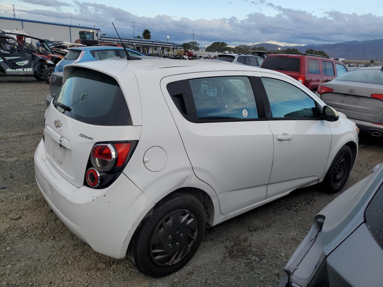 Image 3 of 2013 CHEVROLET SONIC LS 2013 with VIN 1G1JA6SG9D4118506