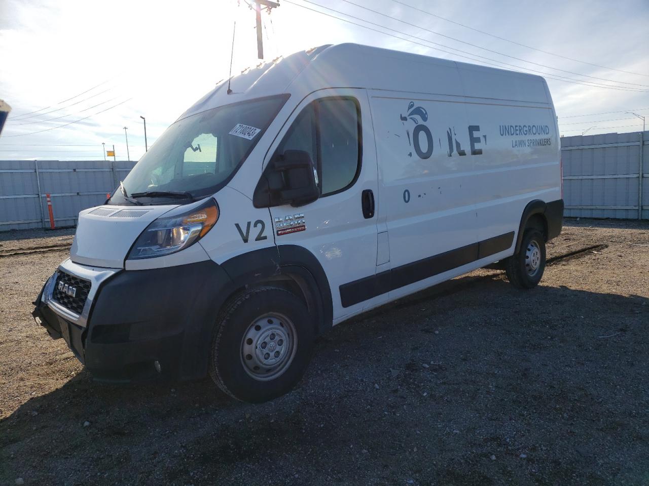 Obraz 1 z 2021 RAM PROMASTER 2500 2500 HIGH 2021 z VIN 3C6LRVDG1ME590981