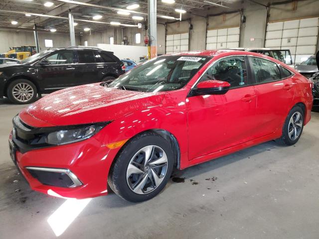 Image 1 of 2021 HONDA CIVIC LX 2021 with VIN 2HGFC2F64MH555660