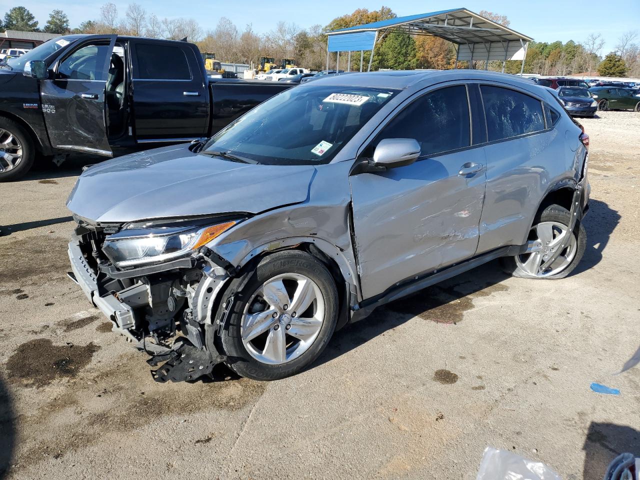 Image 1 of 2019 HONDA HR-V EXL 2019 with VIN 3CZRU5H75KM709771